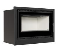 Kratki Camino a cassetta ARKE 80 12 kW Ø 200 porta a chiusura automatica