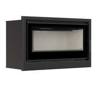 Kratki Camino a cassetta ARKE 95 14 kW Ø 200 porta a chiusura automatica