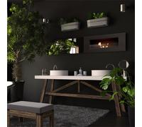 Kratki Camino a da Parete DELTA 2 TÜV con vetro