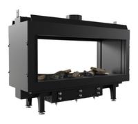 Kratki Camino a Gas LEO 100 creatore di spazio propano ∅ 100/150 8,2 kW