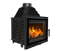 Kratki Camino a legna in ghisa ZOSIA DECO 12 kW Ø 200
