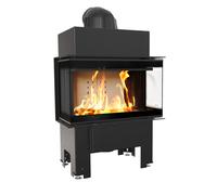 Kratki Camino in acciaio NBC 680/280 7 kW Ø 160