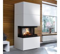 Kratki Camino Modulari NBC/EASY BOX 7 kW Ø 160 costruzione modulare Bianco