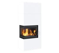 Kratki Camino Modulari Simple Box 8 kW Ø 200 Bianco