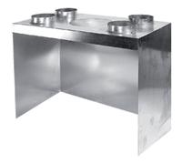 Kratki Distributore 4x125 per inserto camino LUCY/16