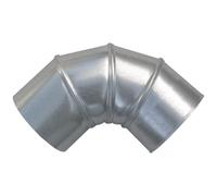 Kratki Ginocchio di zincato non regolata 90O 125