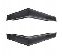 Kratki GRIGLIA ANGOLARE AIR 600x400x90 45S GRAFITE 2 pezzi