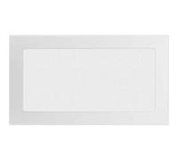 KRATKI Griglia bianca per caminetto, griglia bianca 11x32