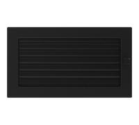 Kratki Griglia di Aerazione 17x30 nero avec une persienne