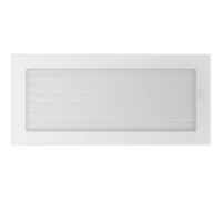 Kratki Griglia di Aerazione 17x37 bianco avec une persienne