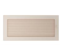 Kratki Griglia di Aerazione 17x37 crema avec une persienne