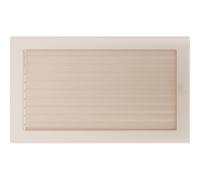 Kratki Griglia di Aerazione 22x37 crema avec une persienne