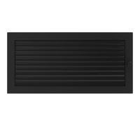 Kratki Griglia di Aerazione 22x45 nero avec une persienne