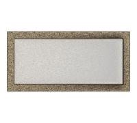 Kratki Griglia di Aerazione 22x45 nero e oro