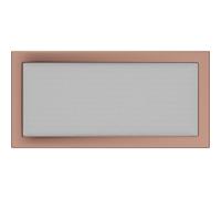 Kratki Griglia di Aerazione 22x45 rame galvanico