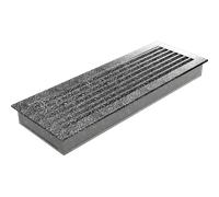 Kratki Griglia di Aerazione FRESH 17x49 nero e argento