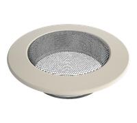 Kratki Griglia di Aerazione rotonda Ø 125 crema