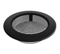 Kratki Griglia di Aerazione rotonda Ø 150 nero
