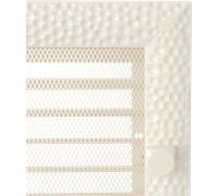 Kratki Griglia di Aerazione VENUS 17x49 crema avec une persienne