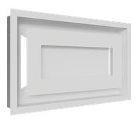 Kratki Griglia di Aerazione WIND 22x37 bianco