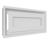 Kratki Griglia di Aerazione WIND 22x45 bianco