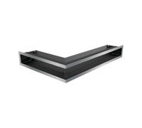 Kratki Griglia di ventilazione angolare aria destra 40x60x9 acciaio inossidabile