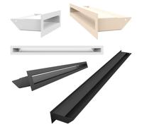 Kratki Griglia di ventilazione LUFT 6x40 bianco Slim