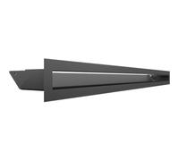 KRATKI Griglia di ventilazione LUFT 6x40 grafite Slim
