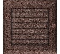 Kratki Griglia di ventilazione Oskar 17x17 rame dipinto avec une persienne