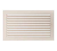 Kratki Griglia di ventilazione per camino, 22 cm x 37 cm, con persiane