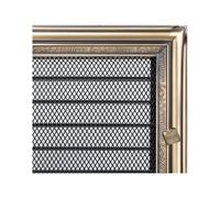 Kratki Griglia di ventilazione rustico 17x17 avec une persienne