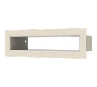 Kratki Griglia di ventilazione Tunnel 6x20 Acciaio verniciato a polvere Facile installazione Crema