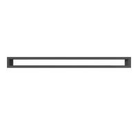 Kratki Griglia di ventilazione Tunnel 6x80 grafite