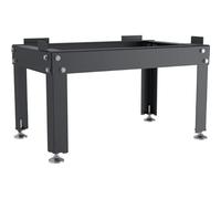 KRATKI Inserto per camino compatibile con Zuzia Eco 12 modello con 4 gambe regolabili in altezza fino a 5 cm, nero