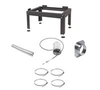 Kratki kit di montaggio - accessori per camino ZUZIA / ECO