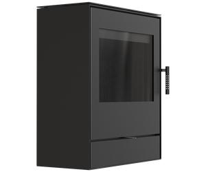 Kratki Piano stufato in acciaio Koza ROLLO 2 PROSTO nero termotec