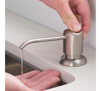 KRAUS Boden KSD-53SFS - Dispenser per sapone e lozioni da cucina, in acciaio INOX senza macchie