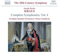 Joseph Martin Kraus Symphonies Vol. 4 (Sundkvist, Swedish Co) (CD) Album