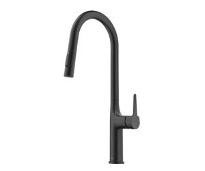 Kraus KPF-3101MB Oletto Modern Rubinetto Cucina Monocomando estraibile Nero Opaco