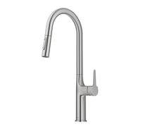 Kraus KPF-3101SFS Oletto Moderno Rubinetto Cucina Singola Maniglia Singola Acciaio Inox Spot Free