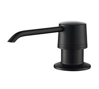 Kraus KSD-31MB Dispenser per sapone e lozioni da cucina, nero opaco