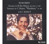 Kraus,Lili-Piano - Klaviersonate D960/Wanderer Fa