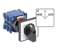 Kraus & Naimer CH10.A210.FT2.F085 Interruttore 20 A 2 x 60 ° Grigio, Nero 1 pz.