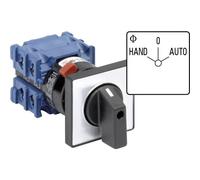 Kraus & Naimer CH10.A211.FT2.F085 Interruttore 20 A 2 x 60 ° Grigio, Nero 1 pz