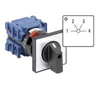 Interruttore rotativo 20 a 3 x 60 grigio nero kraus naimer ch10 a231-600 ft2