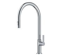 KRAUS Oletto KPF-2821CH - Rubinetto da cucina ad arco alto, monocomando, cromato