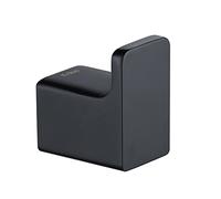 Kraus Stelios KEA-19901MB - Gancio porta asciugamani da bagno, finitura nera opaca