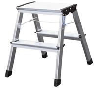 Krause 130013 MONTO Treppy Alluminio Sgabello Pieghevole Altezza operativa max