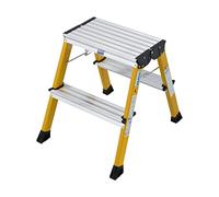 Krause 130044 Alluminio Sgabello pieghevole a doppia salita Pieghevole Altezza