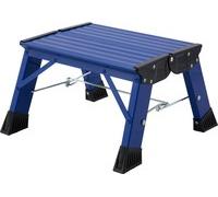 Krause 130860 Alluminio Nero Blu 1 gradini TUV EN14183 1,7 kg 22 cm black